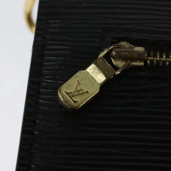 LOUIS VUITTON Epi Angian Shoulder Bag 2way Black